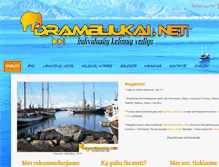 Tablet Screenshot of drambliukai.net